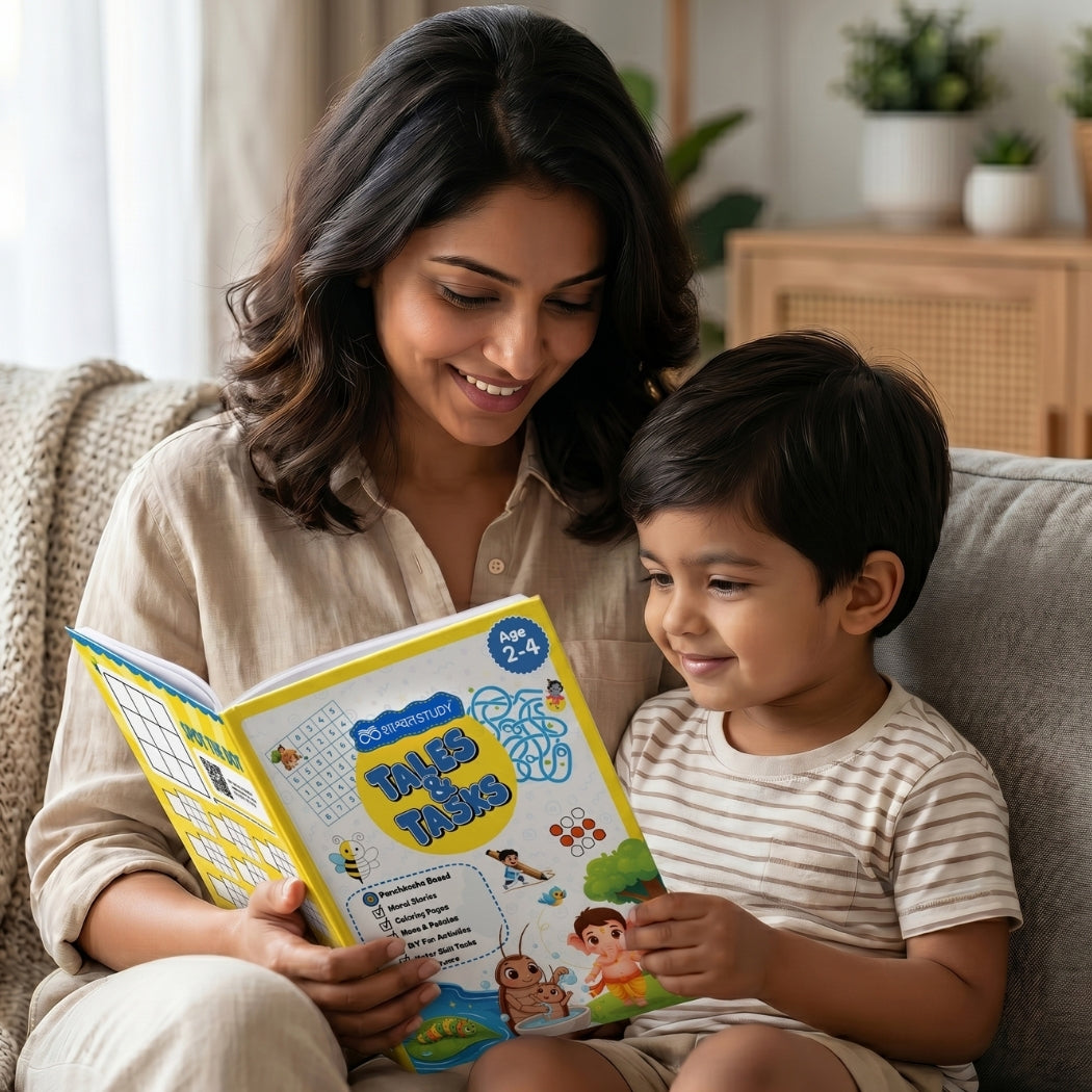 Tales & Tasks – Story & Activity Book for Kids (Age 2 to 4)