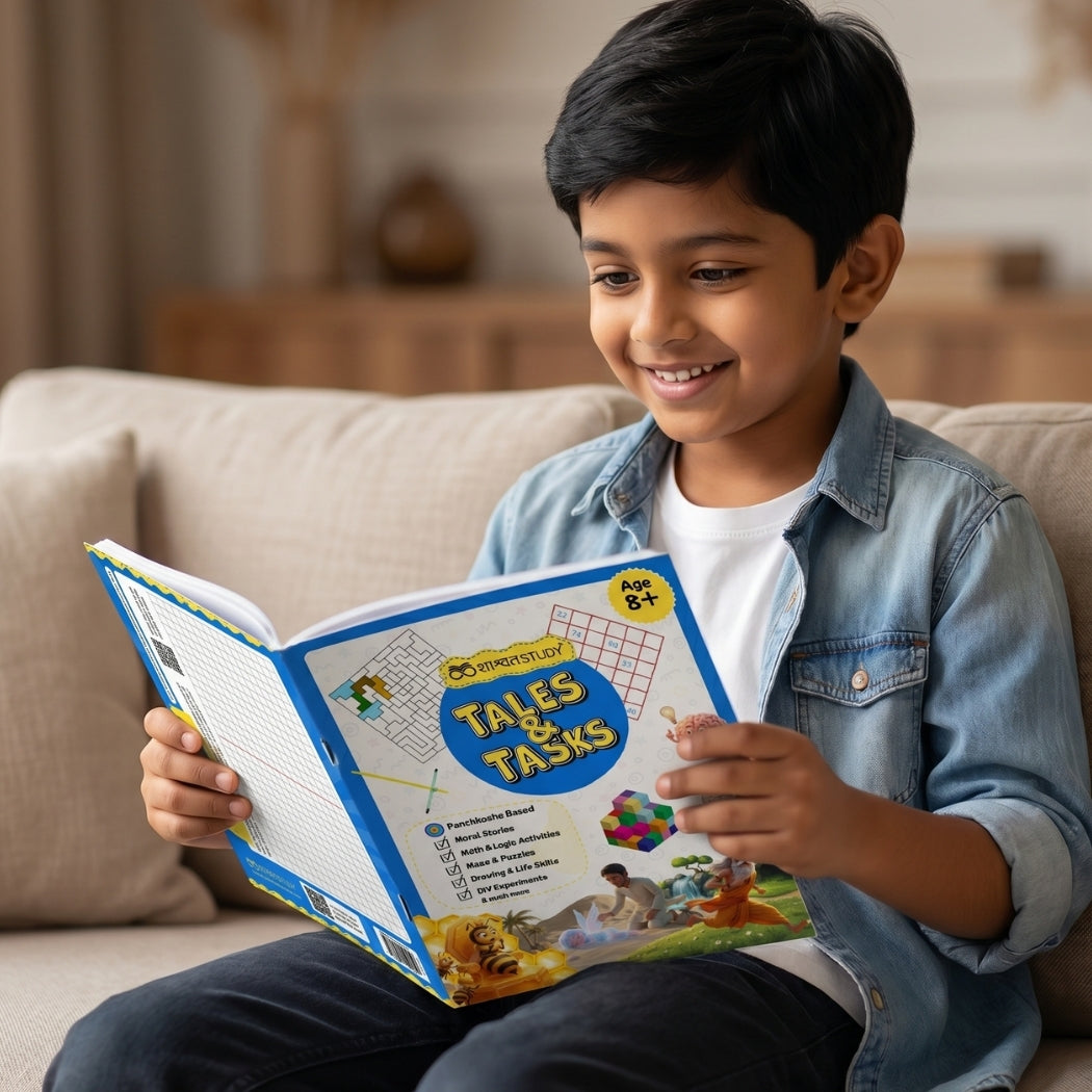 Tales & Tasks – Story & Activity Book for Kids (Age 8+)