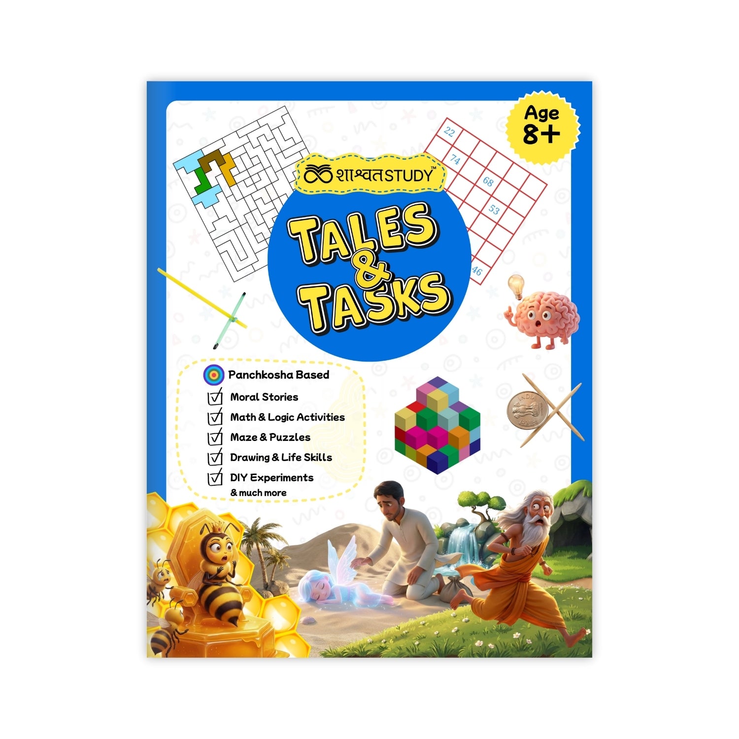 Tales & Tasks – Story & Activity Book for Kids (Age 8+)