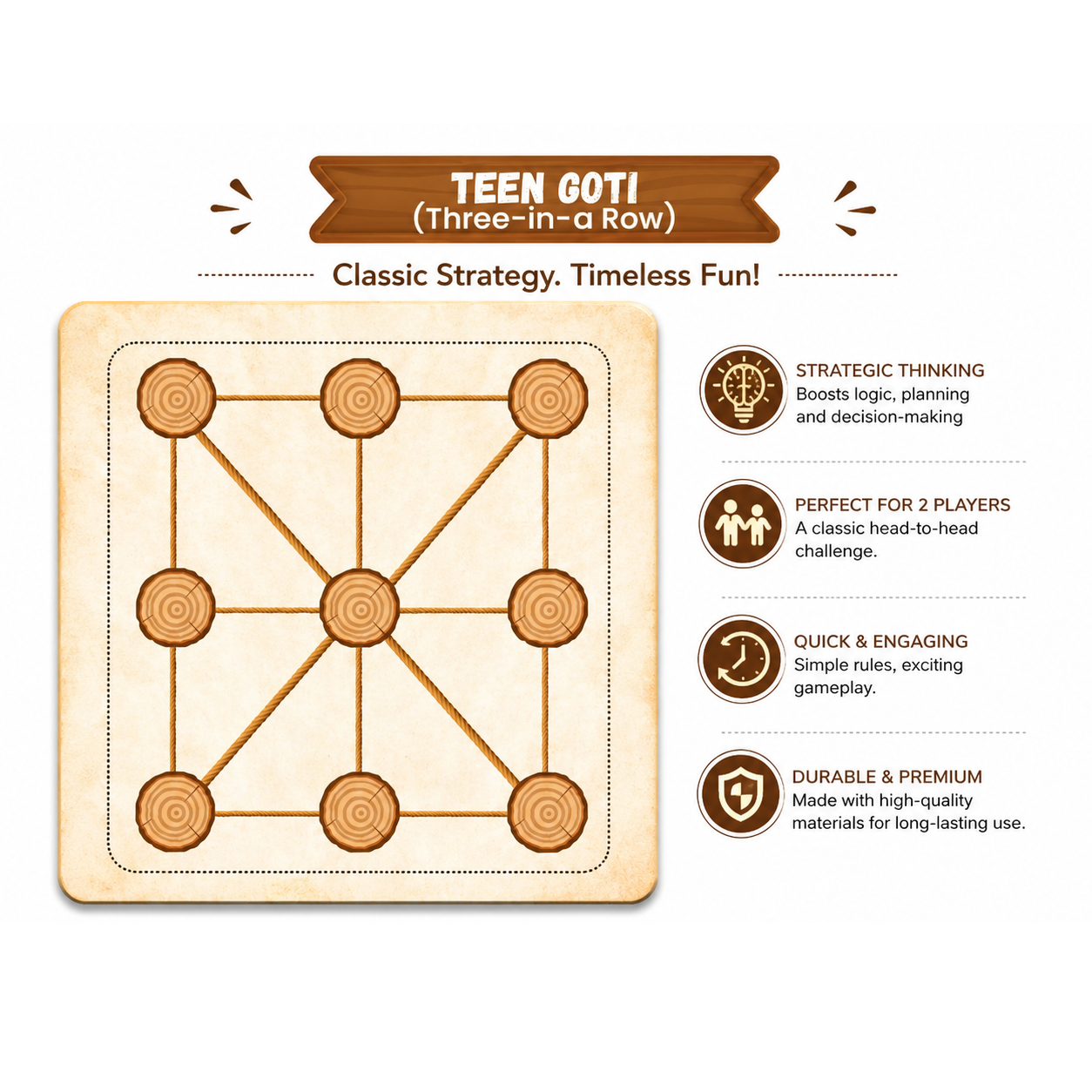 5 Board Games Combo (Age 5+)