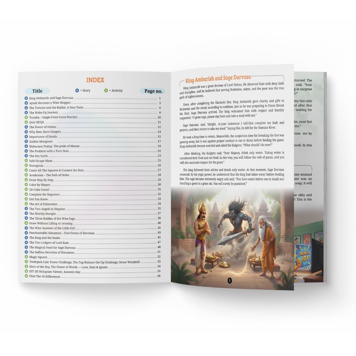 Tales & Tasks – Story & Activity Book for Kids (Age 8+)