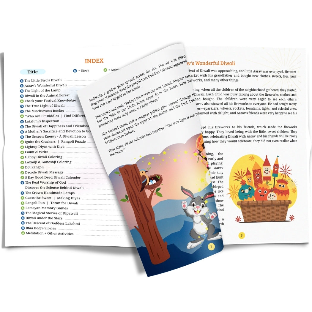 Diwali Special - Story & Activity Book for Kids