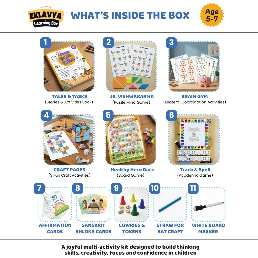 Eklavya Learning Box (Age 5 to 7)