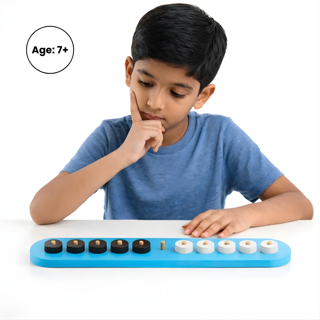 Peg Swap Wooden Logic Puzzle